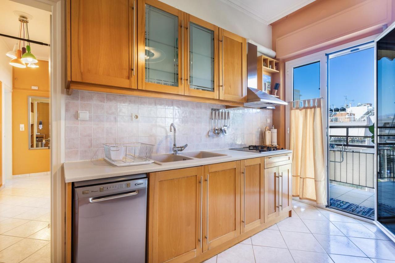Central Luxurious Apartment With Sea View! Khania Eksteriør bilde